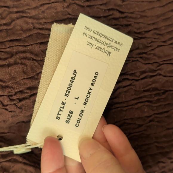 Womens Sim&Sam Linen Blend Jumper Size L - Picture 8 of 9